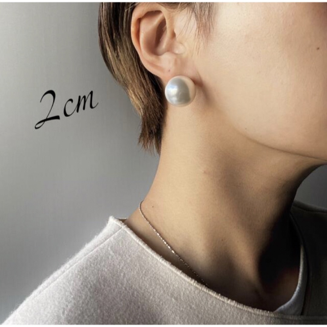 【ビッグパール】インポートフォーマルzara todayful enfold  レディースのアクセサリー(ピアス)の商品写真