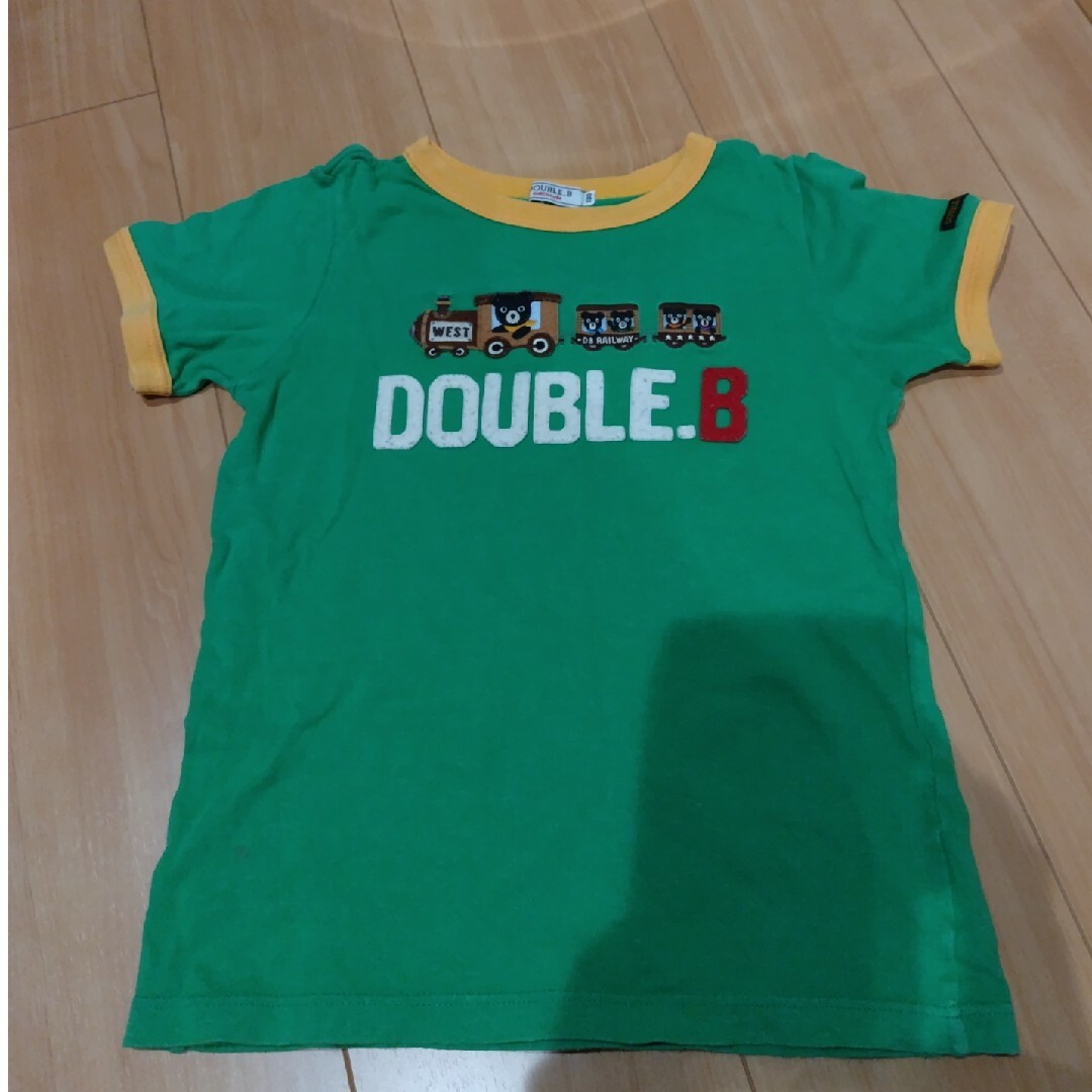 DOUBLE.B(ダブルビー)のミキハウス  ダブルビー DOUBLE_B  Tシャツ 130センチ 日本製 キッズ/ベビー/マタニティのキッズ服男の子用(90cm~)(Tシャツ/カットソー)の商品写真