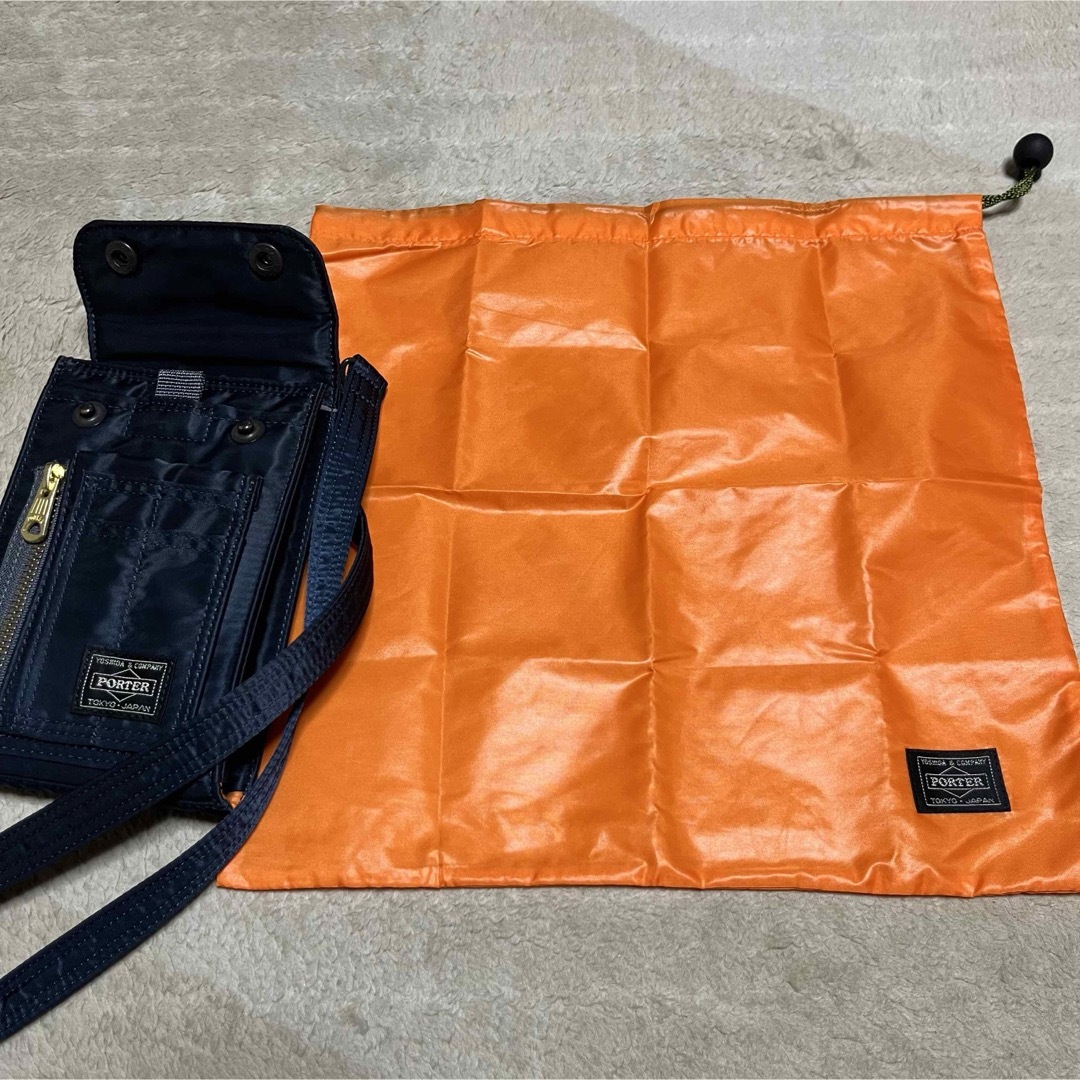 PORTER(ポーター)のPORTER / PX TANKER NAVIGATOR CASE ネイビー メンズのバッグ(ショルダーバッグ)の商品写真