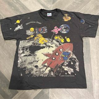 グレイトフルデッド バンドTシャツ/バンT/USED/古着/シングルステッチXL(Tシャツ/カットソー(半袖/袖なし))