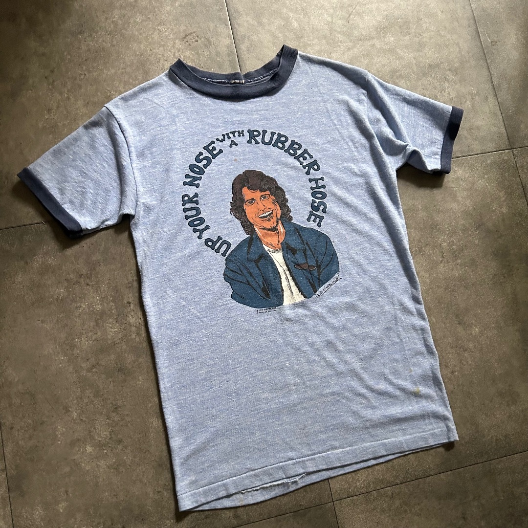 VINTAGE - 70s ヴィンテージリンガーtシャツ USA製 ブルー VINTAGE - 70s ヴィンテージリンガーtシャツ USA製 ブルー