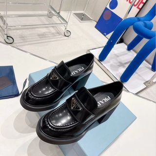 プラダ(PRADA)の綺麗【プラダ】☆ローファー-9(ローファー/革靴)