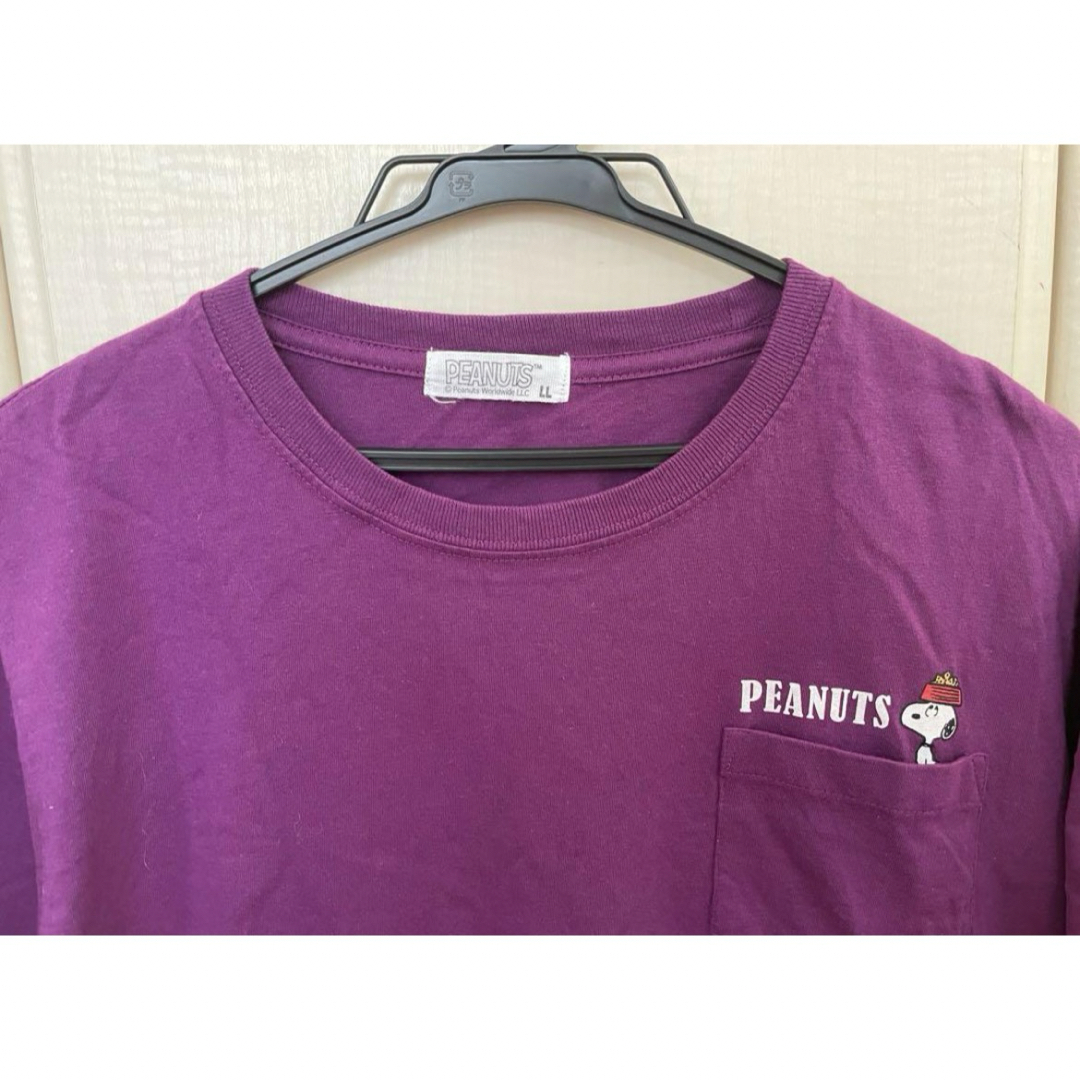 PEANUTS(ピーナッツ)のPEANUTS ピーナッツ　SNOPPY スヌーピー　Tシャツ　レディース　夏服 レディースのトップス(Tシャツ(半袖/袖なし))の商品写真