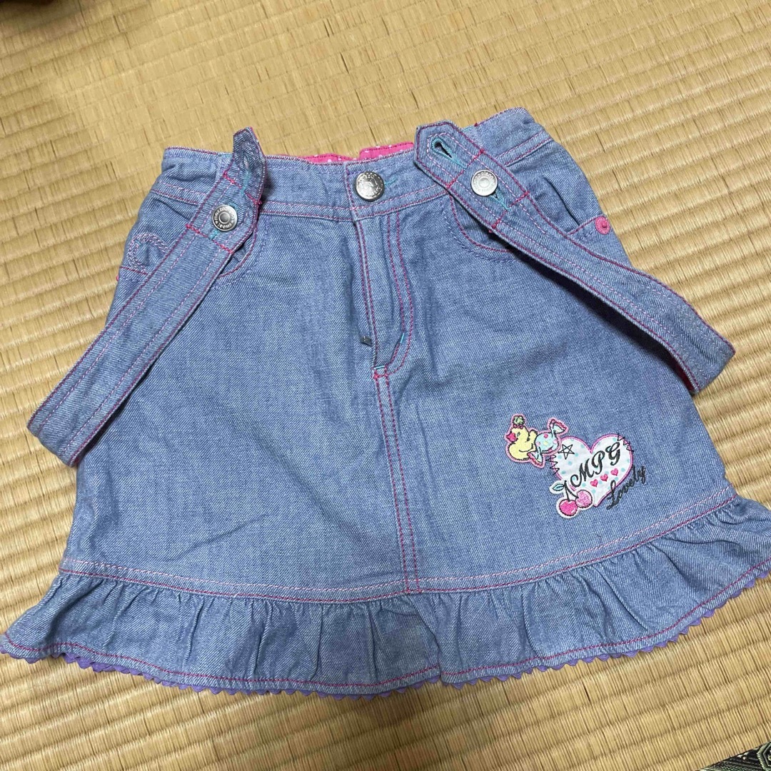 mezzo piano(メゾピアノ)の【mezzo piano】 スカート　130 キッズ/ベビー/マタニティのキッズ服女の子用(90cm~)(スカート)の商品写真