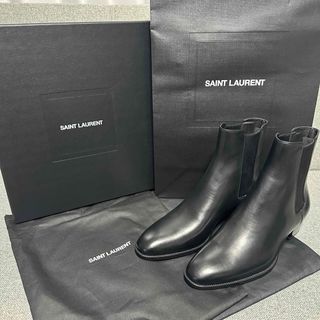 サンローラン(Saint Laurent)の美品 saint laurentクラシック ワイアットチェルシーブーツ 41(ブーツ)