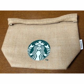 Starbucks - Starbucks スターバックス　ジュート素材保冷バック　お弁当入れ