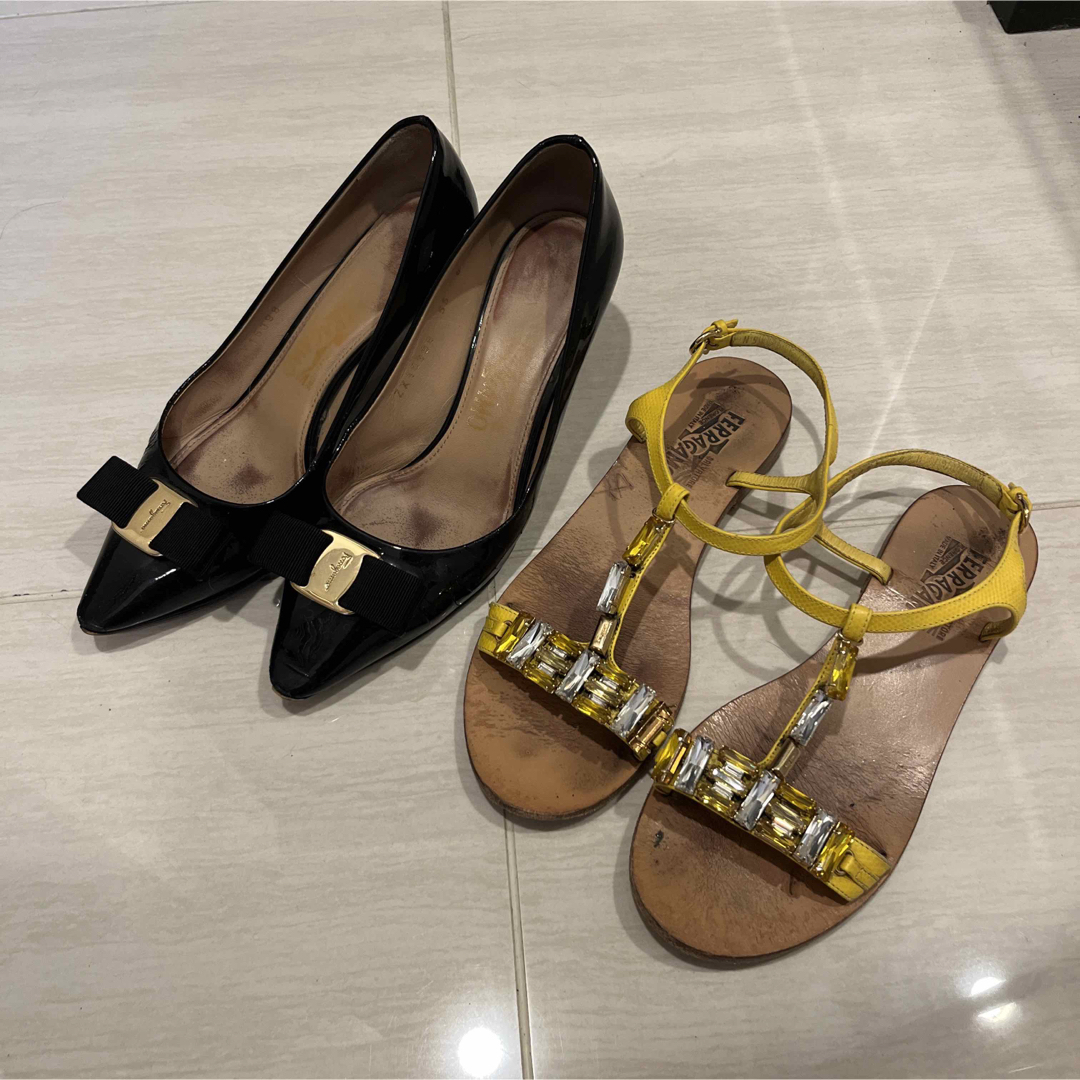 Salvatore Ferragamo(サルヴァトーレフェラガモ)のフェラガモ  まとめ売り レディースの靴/シューズ(ハイヒール/パンプス)の商品写真