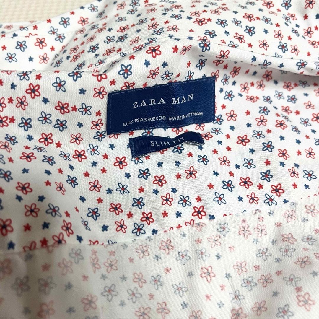 ZARA(ザラ)のZARA MAN 花柄 長袖トップス シャツ  メンズのトップス(シャツ)の商品写真