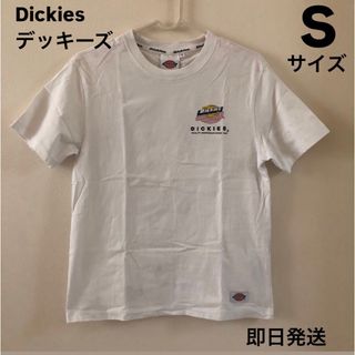 セール価格 デッキーズ Tシャツ Sサイズ Dickies 半袖 白T 160(Tシャツ/カットソー)