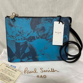 ポールスミス(Paul Smith)の新品 本物 正規品 ポールスミス レザー ショルダーバッグ サコッシュ 黒緑(ショルダーバッグ)