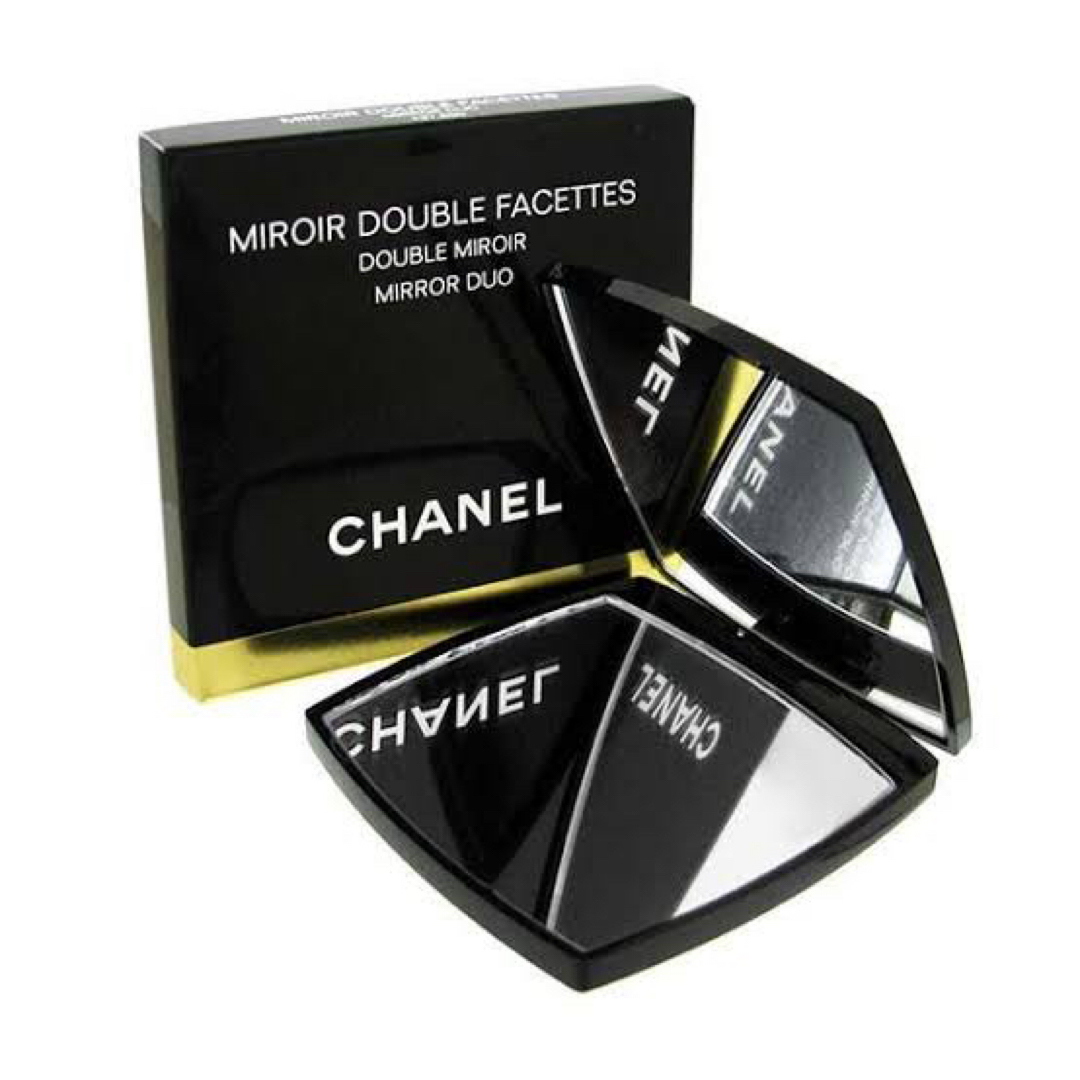 CHANEL(シャネル)の新品未使用 CHANEL シャネル　ミロワール ドゥーブル ファセット　手鏡 レディースのファッション小物(ミラー)の商品写真