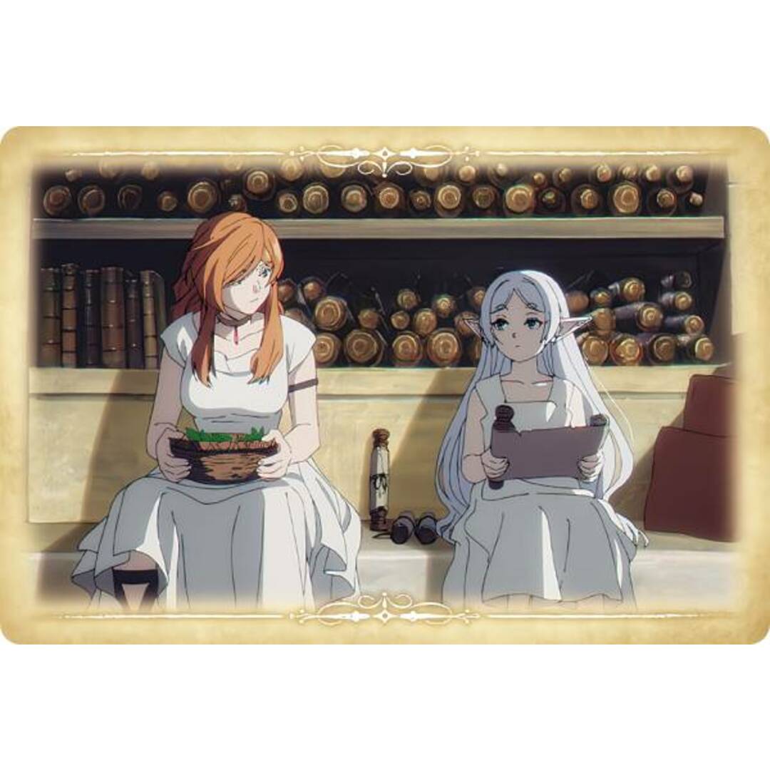 【28.フリーレン&フランメ (ストーリーカード) 】 葬送のフリーレン ウエハース エンタメ/ホビーのアニメグッズ(その他)の商品写真