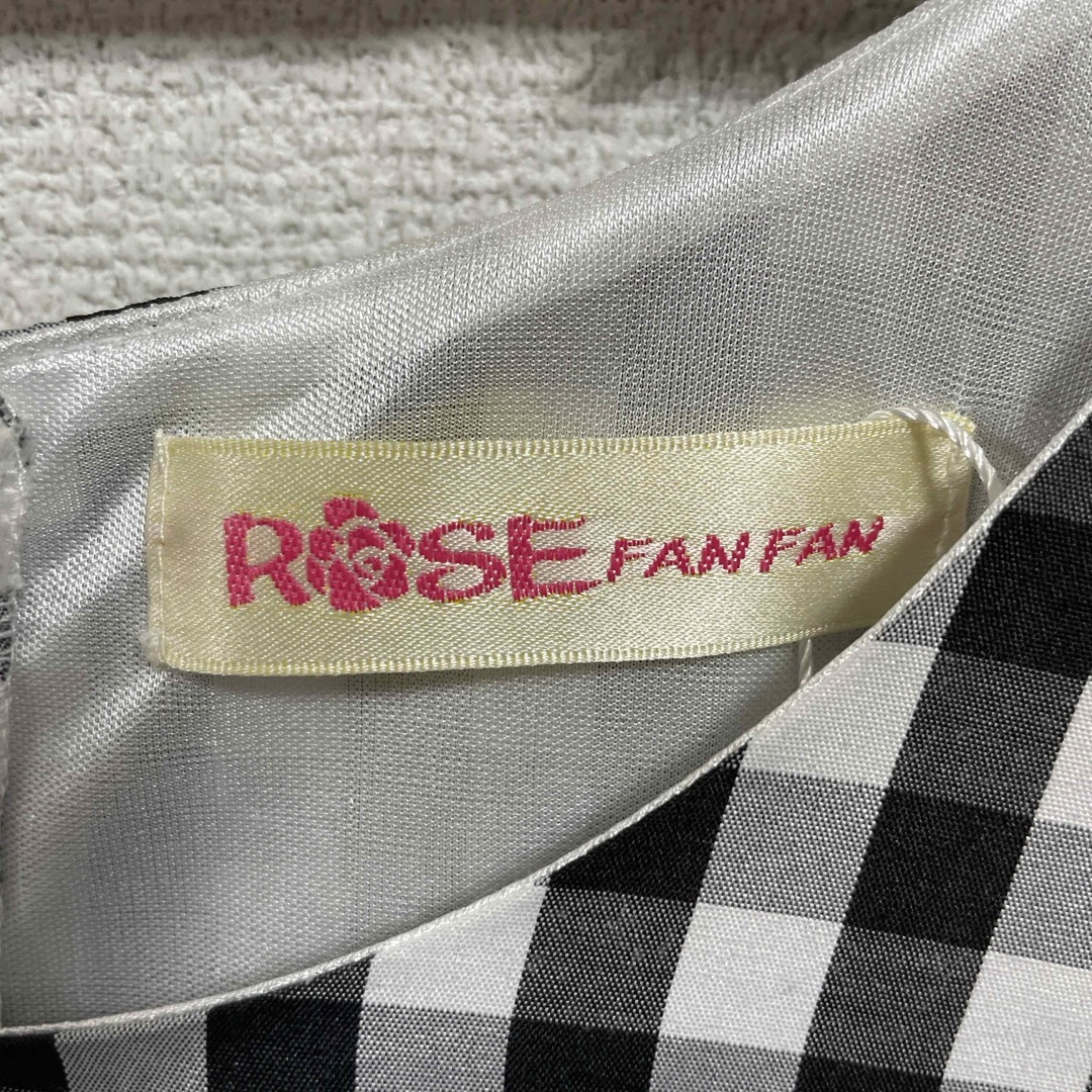 ROSE FANFAN(ローズファンファン)のROSEFAN FAN  ミニワンピ レディースのワンピース(ミニワンピース)の商品写真