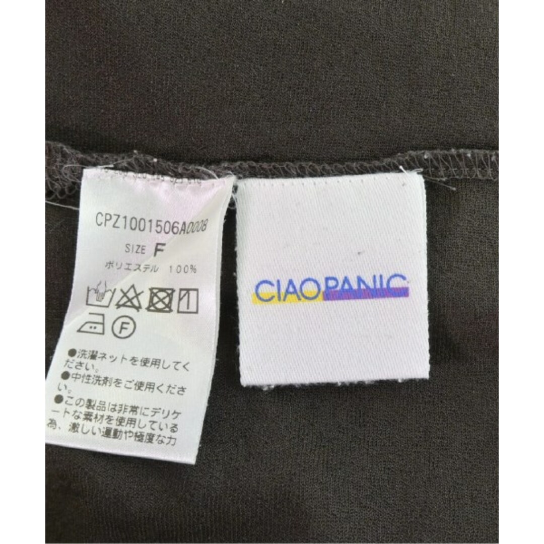 Ciaopanic(チャオパニック)のCIAOPANIC チャオパニック カジュアルシャツ F 茶 【古着】【中古】 レディースのトップス(シャツ/ブラウス(長袖/七分))の商品写真