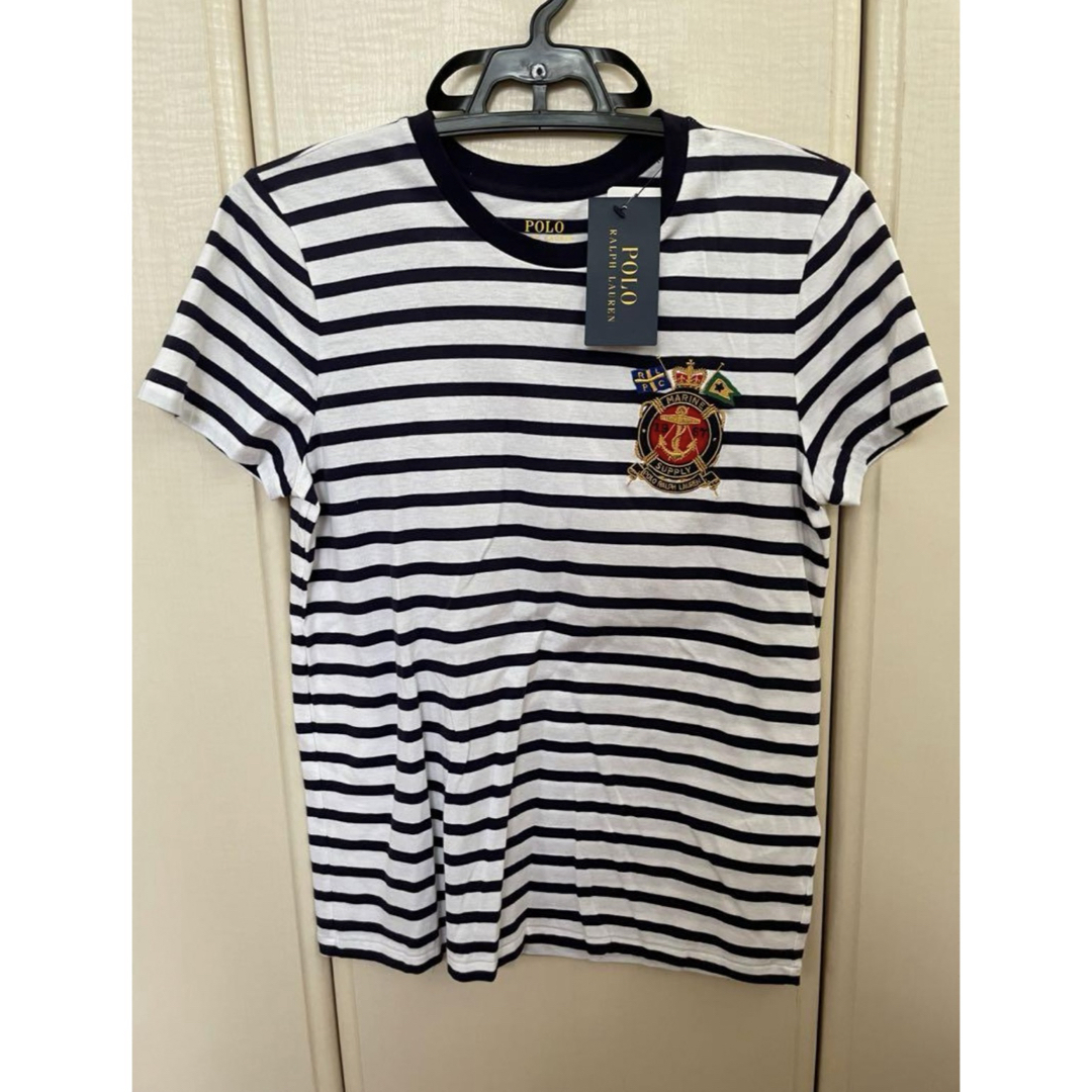 POLO RALPH LAUREN(ポロラルフローレン)の【新品】POLO RALPHLAUREN ポロラルフローレン ボーダーTシャツ レディースのトップス(Tシャツ(半袖/袖なし))の商品写真