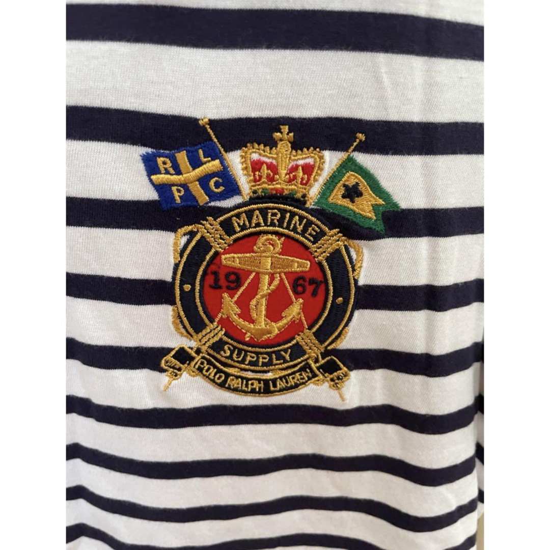 POLO RALPH LAUREN(ポロラルフローレン)の【新品】POLO RALPHLAUREN ポロラルフローレン ボーダーTシャツ レディースのトップス(Tシャツ(半袖/袖なし))の商品写真