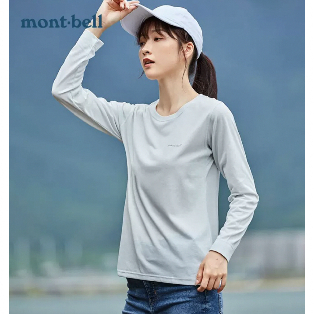 mont bell(モンベル)のmont-bell WIC.ロングスリーブT Women's XS 新品同様 スポーツ/アウトドアのアウトドア(その他)の商品写真