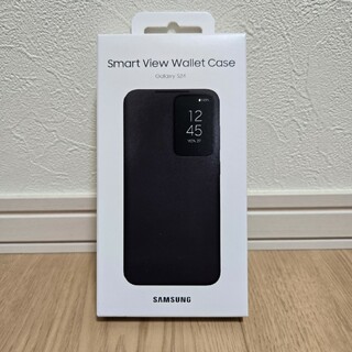 サムスン(SAMSUNG)のGalaxy S24  Smart View Wallet Case ブラック(Androidケース)