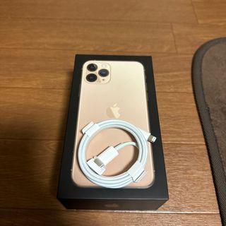 アイフォーン(iPhone)のiPhone11Pro  充電ケーブル 純正(バッテリー/充電器)