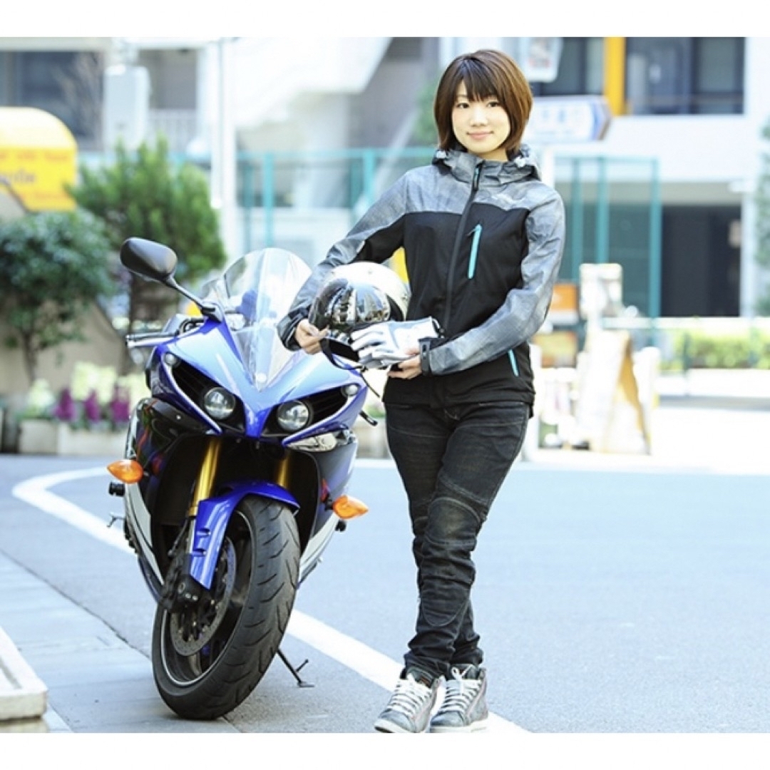 KOMINE(コミネ)のKOMINE プロテクトメッシュパーカ Women’s M カモブラック新品同様 自動車/バイクのバイク(装備/装具)の商品写真