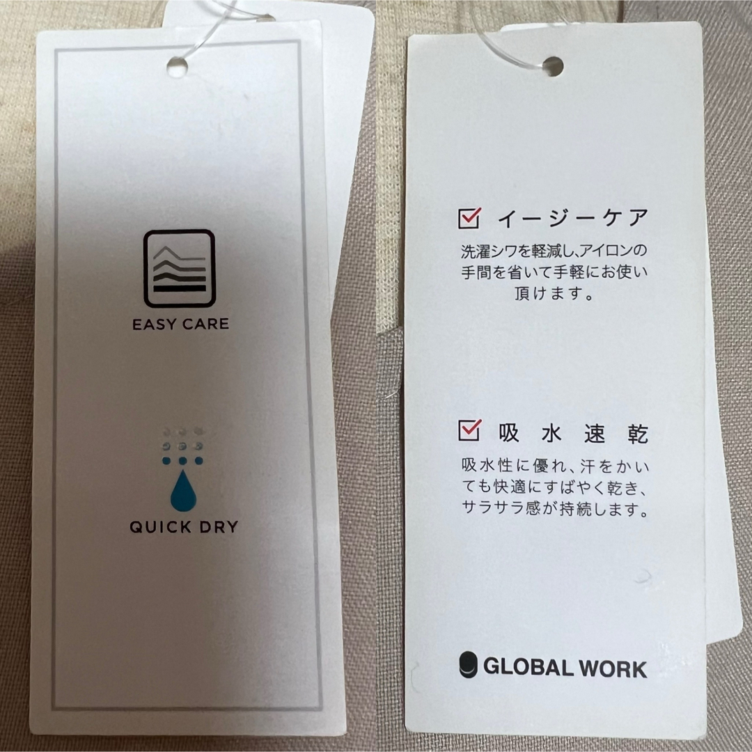 GLOBAL WORK(グローバルワーク)の【未使用】GLOBALWORK ロングワンピース 半袖 フレアワンピ 体型カバー レディースのワンピース(ロングワンピース/マキシワンピース)の商品写真