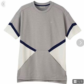 hummel - Hummel ヒュンメル　レディース　半袖Tシャツ　グレー　クールネック　春　夏