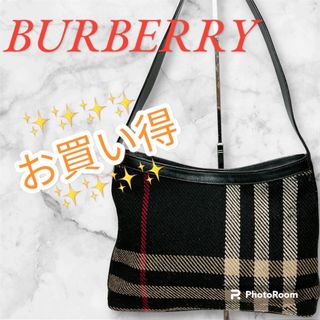 バーバリー(BURBERRY)のBURBERRY ハンドバッグ ウール メガチェック レディース(ハンドバッグ)