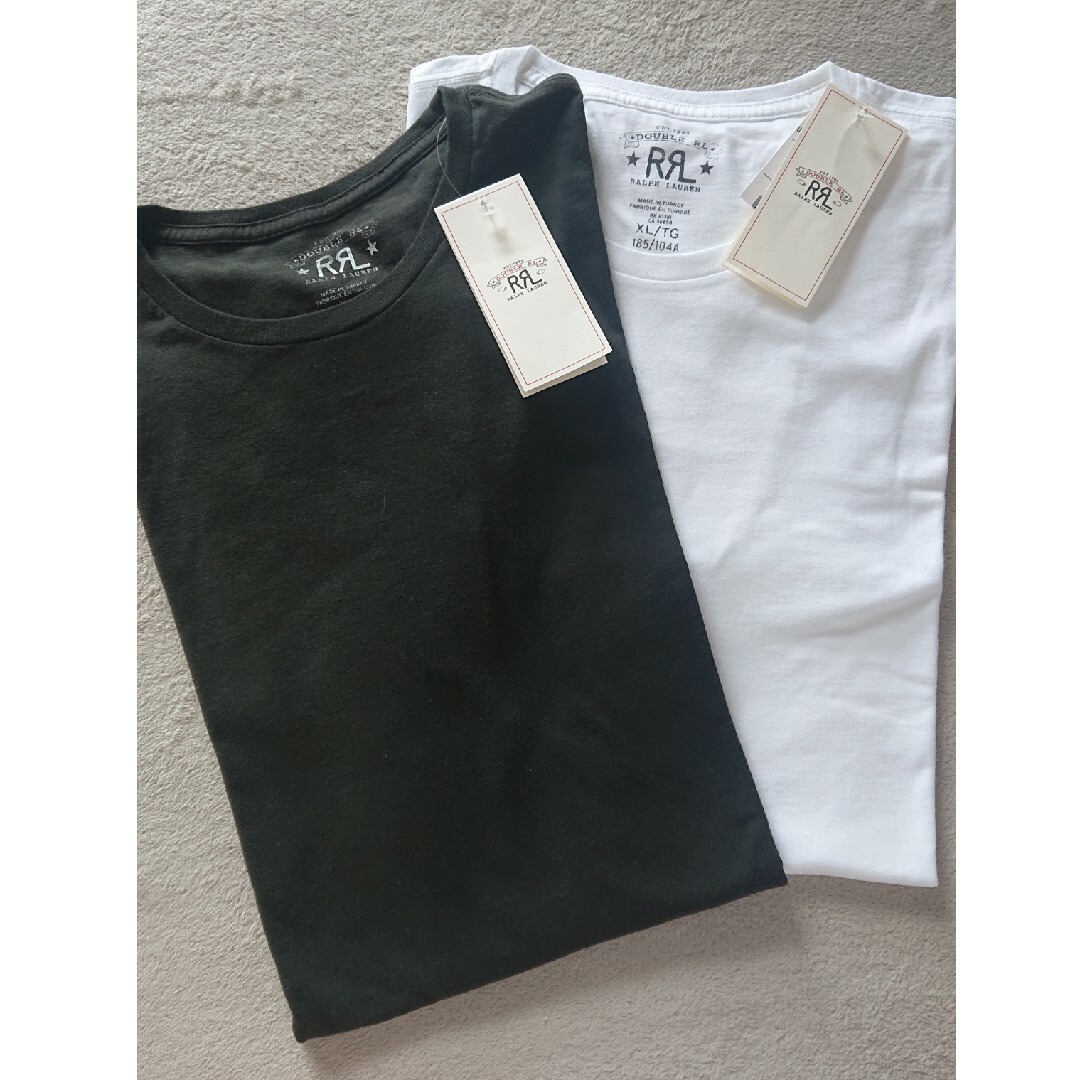 RRL(ダブルアールエル)のsizeＸＬ 新品 RRL Tシャツ 二枚セット メンズのトップス(Tシャツ/カットソー(半袖/袖なし))の商品写真