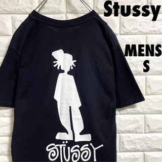 STUSSY - ステューシー　半袖Tシャツ　シャドーマンプリント　メンズSサイズ