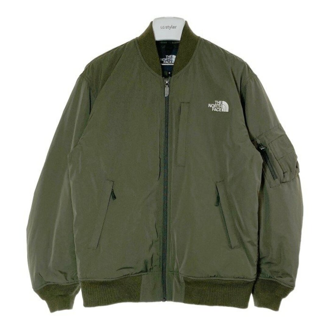 THE NORTH FACE(ザノースフェイス)の★THE NORTH FACE ノースフェイス NY82132 INSULATION Bomber Jacket インサレーションボンバージャケット カーキ sizeS メンズのジャケット/アウター(その他)の商品写真