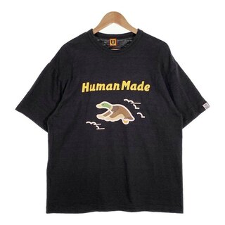 HUMAN MADE - HUMAN MADE ヒューマンメイド フライングダック プリントTシャツ ブラック Size 2XL