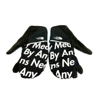 シュプリーム(Supreme)の★Supreme north face シュプリーム ノースフェイス BY ANY MEANS Glove 手袋 15AW ブラック(手袋)