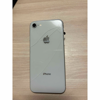 アップル(Apple)のアップル iPhone8 64GB シルバー SIMフリー(スマートフォン本体)