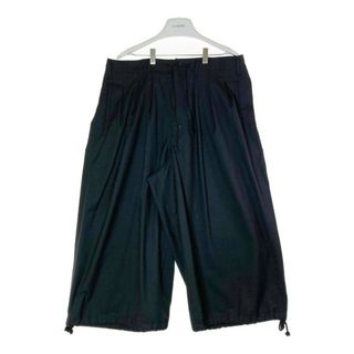 ★Yohji Yamamoto ヨウジヤマモト GA-P04-100 GroundY グラウンドワイ  T/W Gabardine Balloon Pants TWギャバジン バルーン パンツ ブラック size3