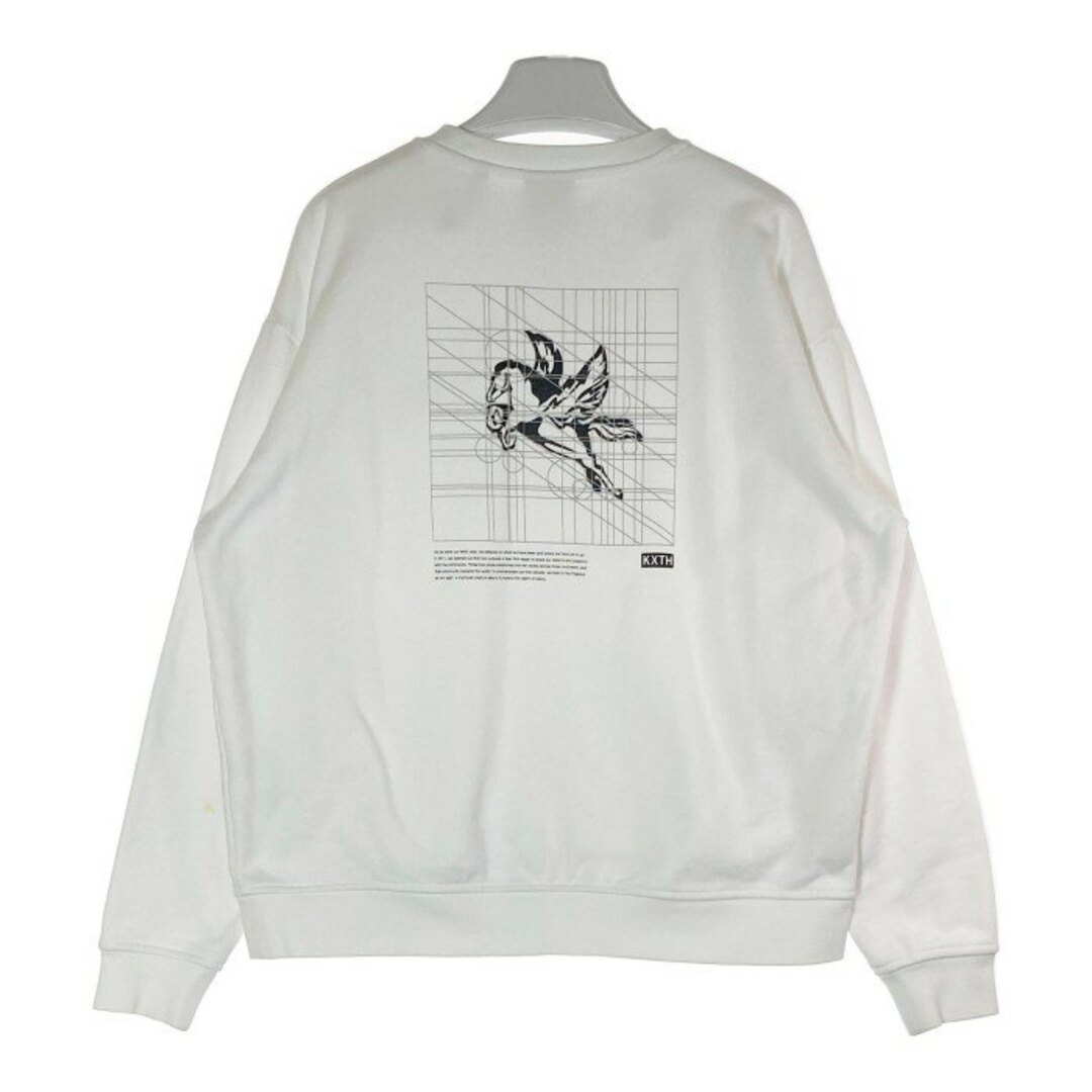 KITH(キス)の★KITH キス 21-070-060-0008-1 ペガサス 10th ペガサスCrewneck スウェット ホワイト sizeL メンズのトップス(スウェット)の商品写真