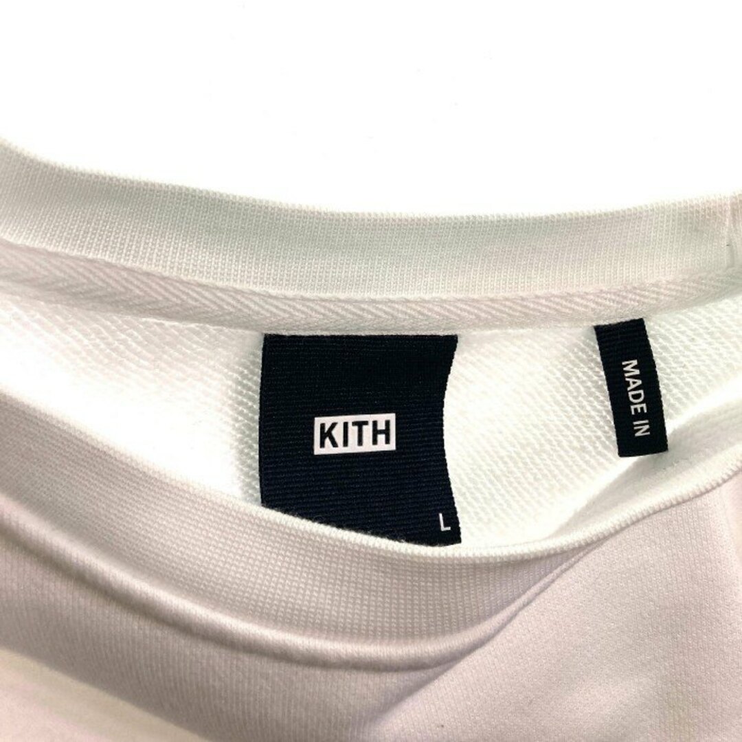 KITH(キス)の★KITH キス 21-070-060-0008-1 ペガサス 10th ペガサスCrewneck スウェット ホワイト sizeL メンズのトップス(スウェット)の商品写真