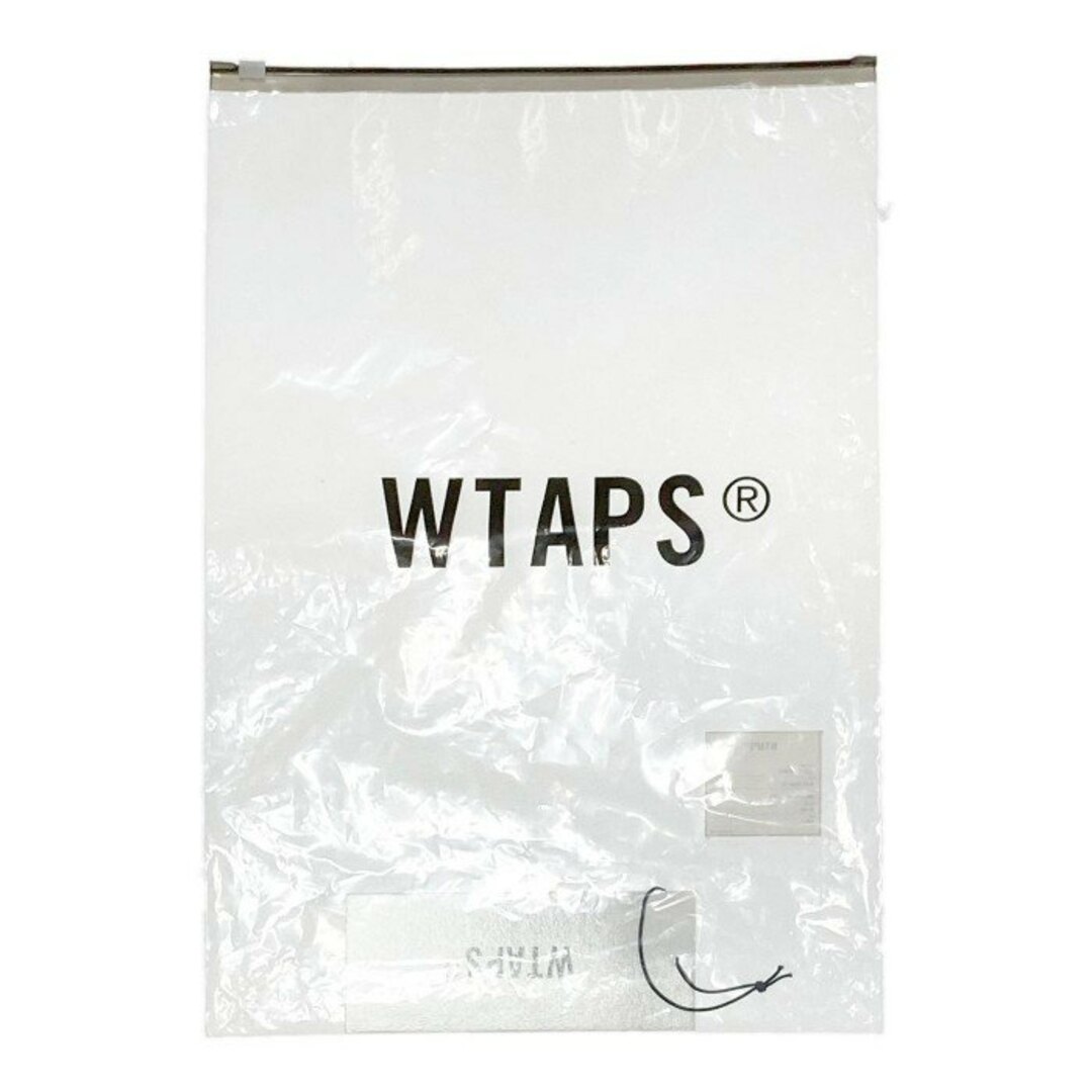 W)taps(ダブルタップス)の★WTAPS ダブルタップス 19AW 192ATDT-CSM22 ハーフジップ スウェットパーカー 刺繍ロゴ ピスネーム ブラック sizeS メンズのトップス(パーカー)の商品写真