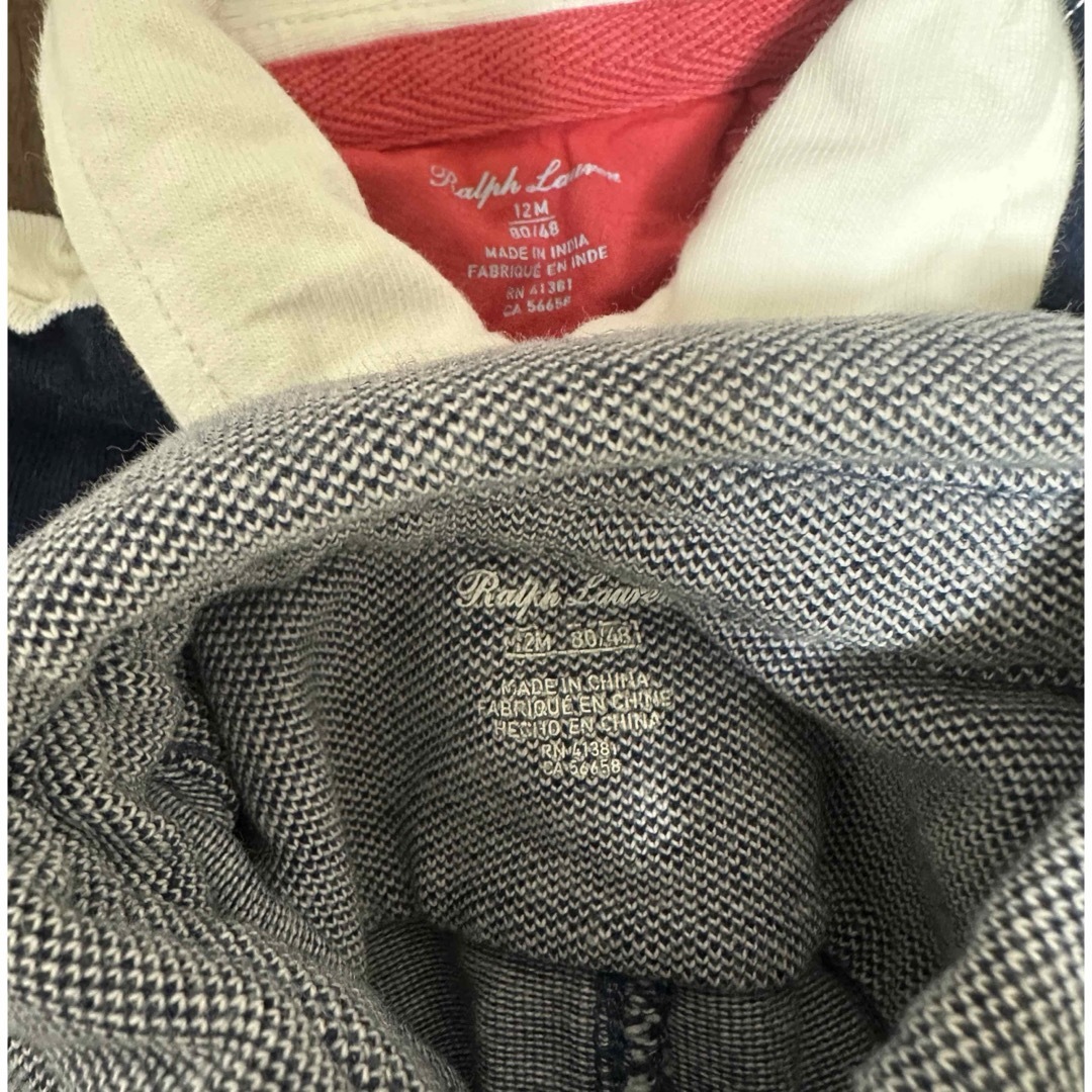 Ralph Lauren(ラルフローレン)のラルフローレン　ベビー服　80 2枚　カバーオール キッズ/ベビー/マタニティのベビー服(~85cm)(カバーオール)の商品写真