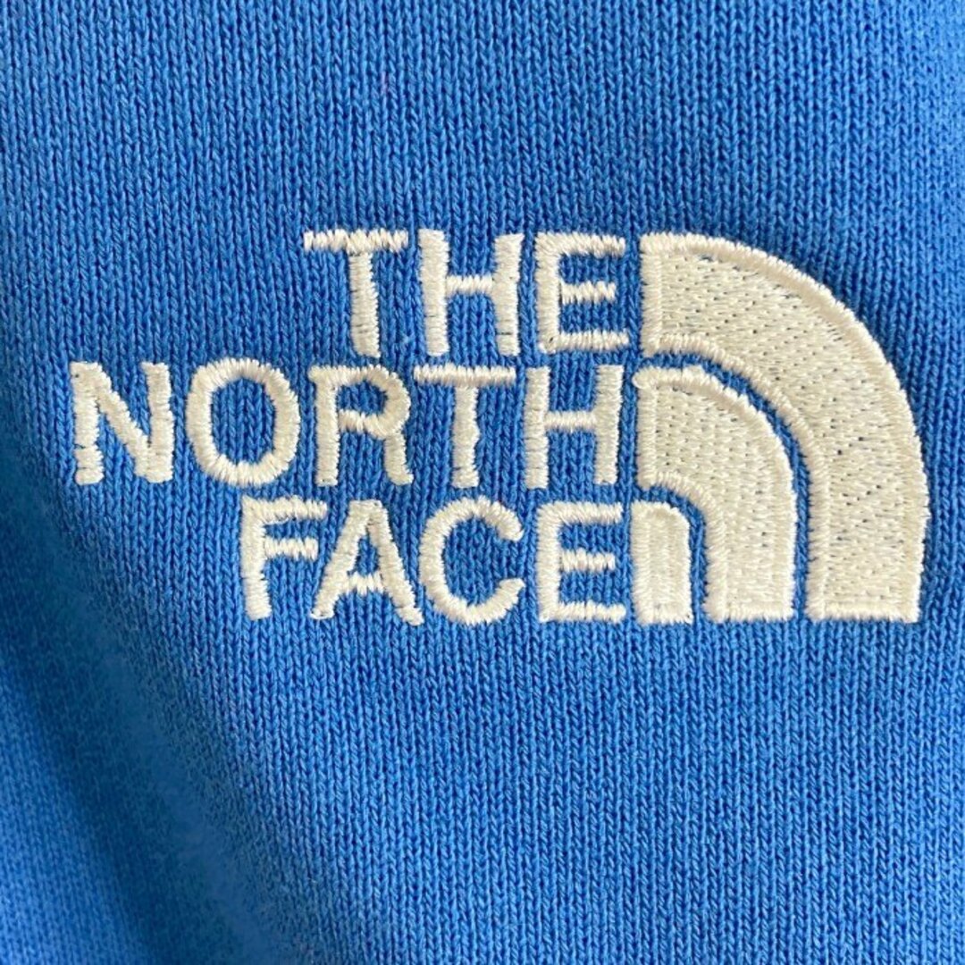 THE NORTH FACE(ザノースフェイス)の★THE NORTH FACE ザノースフェイス  NT12333 SQUARE LOGO HOODIE スクエアロゴフーディ パーカー SC スーパーソニックブルー sizeL メンズのトップス(パーカー)の商品写真