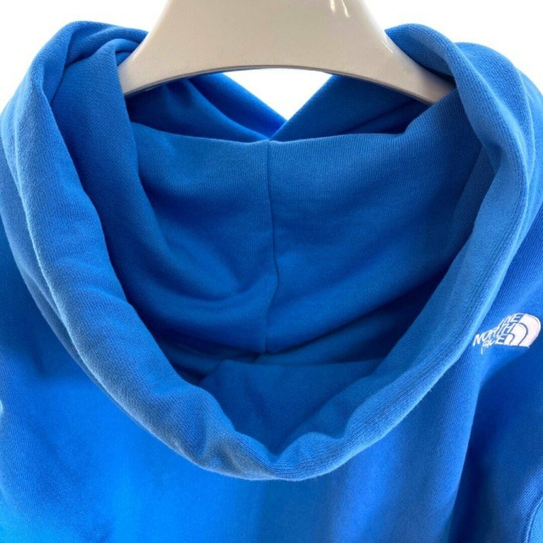 THE NORTH FACE(ザノースフェイス)の★THE NORTH FACE ザノースフェイス  NT12333 SQUARE LOGO HOODIE スクエアロゴフーディ パーカー SC スーパーソニックブルー sizeL メンズのトップス(パーカー)の商品写真