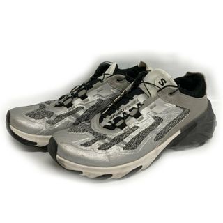 サロモン(SALOMON)の★Salomon SPEEDVERSE スピードバース スニーカー PRG グレー size26.5(スニーカー)