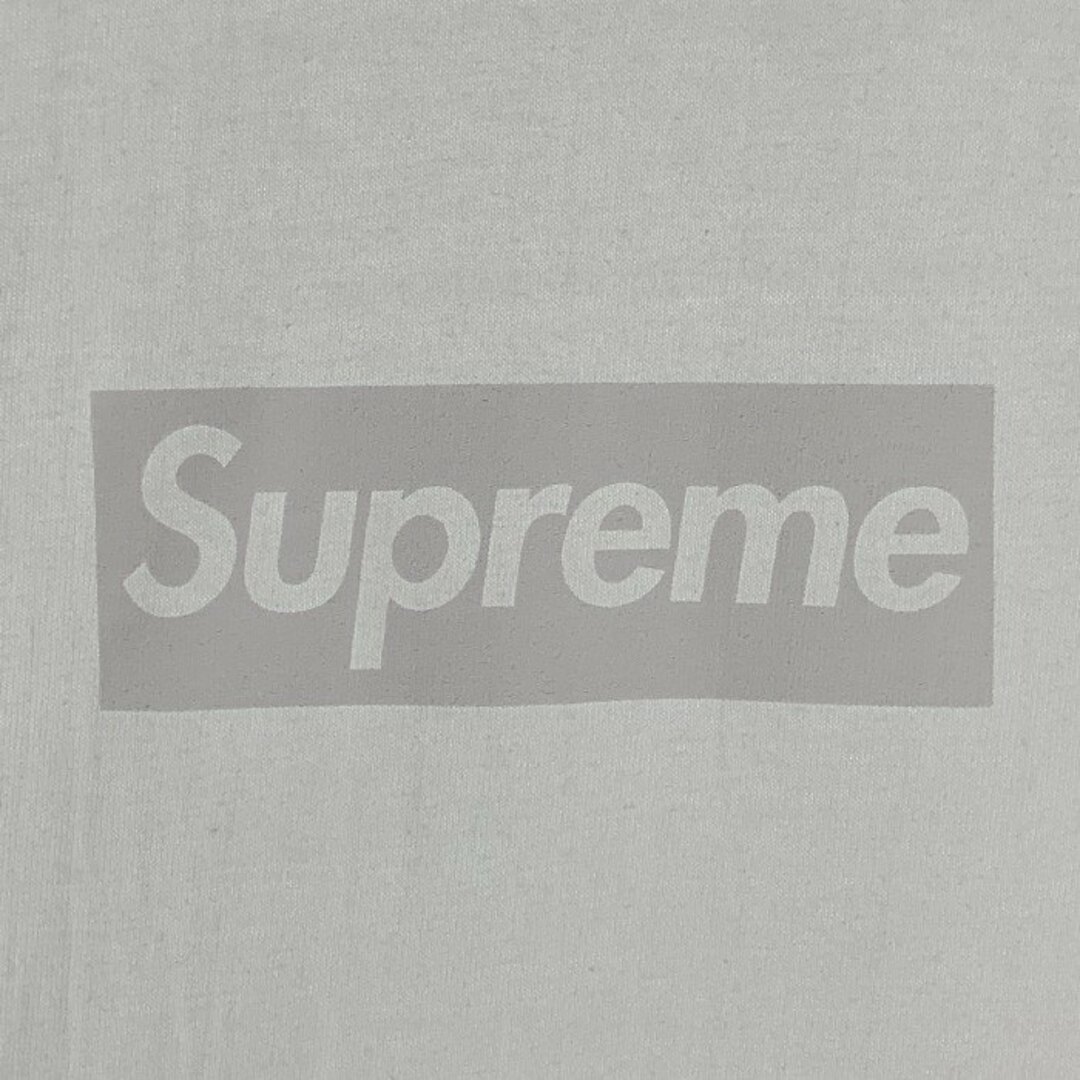 Supreme(シュプリーム)のSUPREME シュプリーム 23SS Tonal Box Logo Tee トーナルボックスロゴ Tシャツ ホワイト Size L メンズのトップス(Tシャツ/カットソー(半袖/袖なし))の商品写真