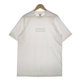 シュプリーム(Supreme)のSUPREME シュプリーム 23SS Tonal Box Logo Tee トーナルボックスロゴ Tシャツ ホワイト Size L(Tシャツ/カットソー(半袖/袖なし))