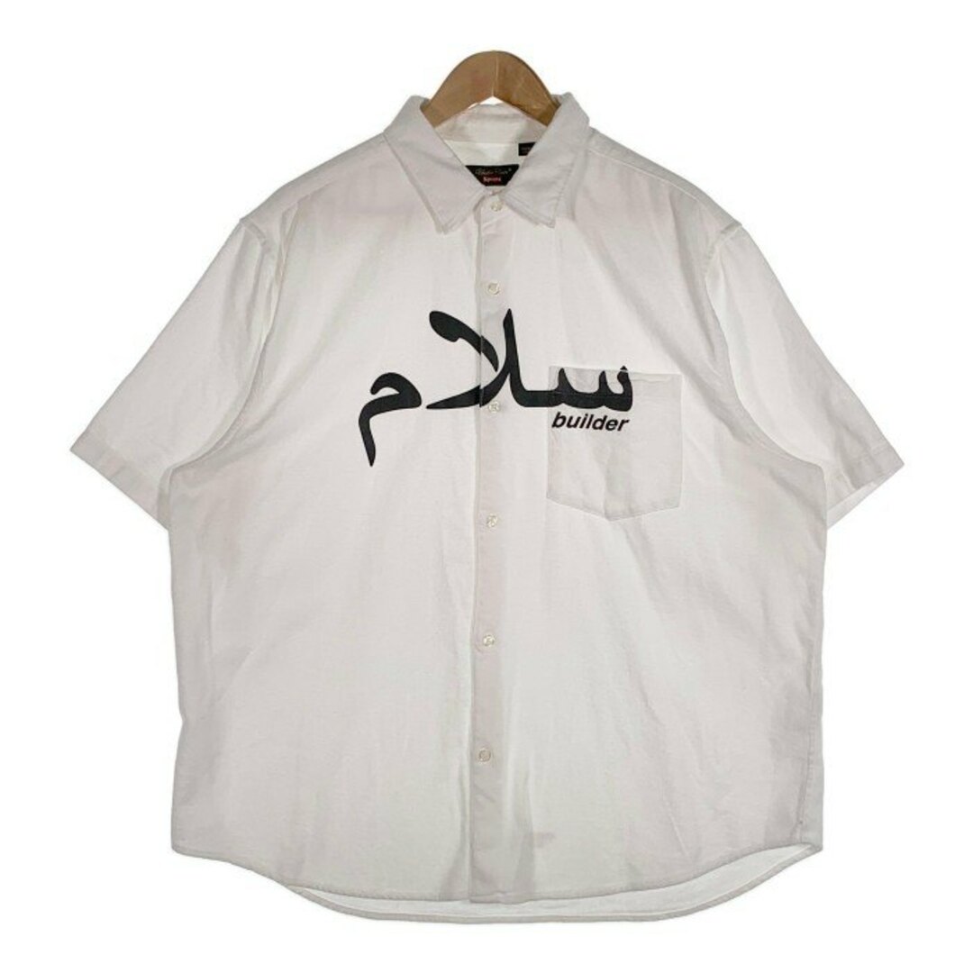 Supreme(シュプリーム)のSUPREME シュプリーム 23SS UNDERCOVER S/S Flannel Shirt アンダーカバー ショートスリーブフランネルシャツ プリント ホワイト Size L メンズのトップス(シャツ)の商品写真