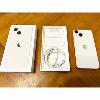 アイフォーン(iPhone)のiPhone13 mini 128GB スターライト(スマートフォン本体)