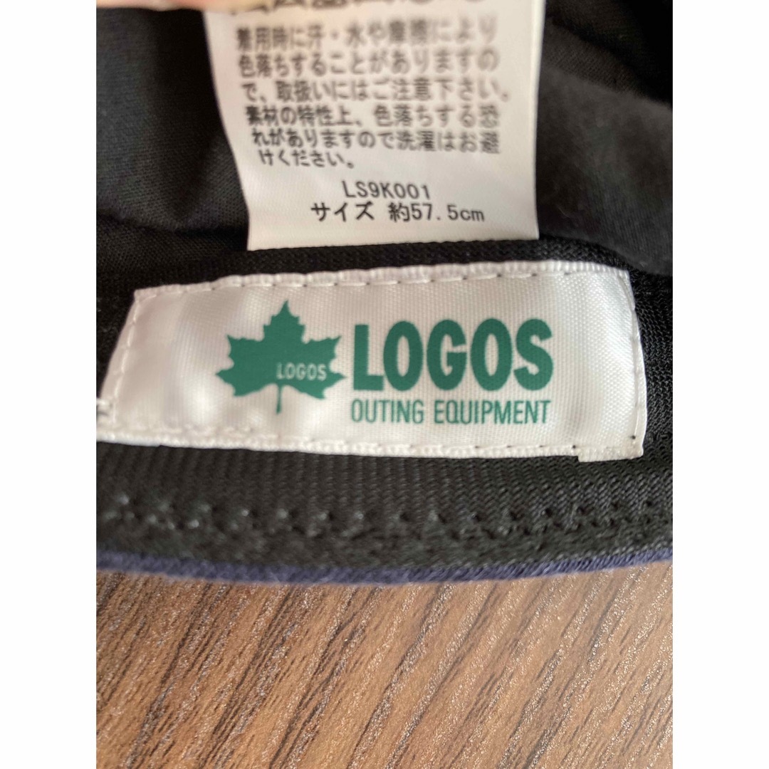 LOGOS(ロゴス)のLOGOS ロゴス　キャップ　レディース　ネイビー　帽子 レディースの帽子(キャップ)の商品写真