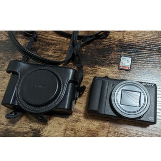 ソニー(SONY)の中古品 SONY デジタルカメラ DSC-HX60V カバー,SDカード付(コンパクトデジタルカメラ)