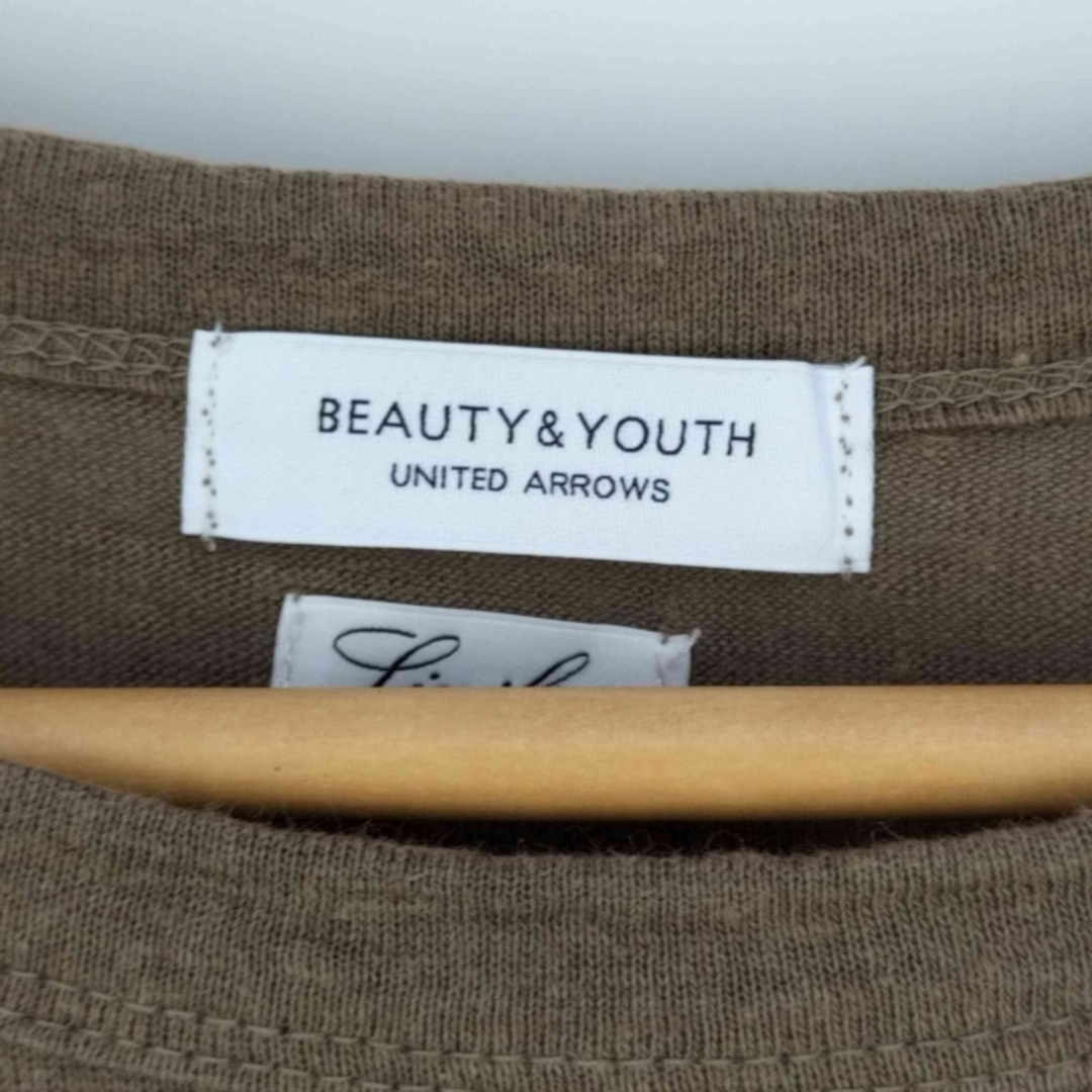 BEAUTY&YOUTH UNITED ARROWS(ビューティアンドユースユナイテッドアローズ)のBEAUTY & YOUTH UNITED ARROWS(ビューティーアンドユー レディースのトップス(Tシャツ(半袖/袖なし))の商品写真
