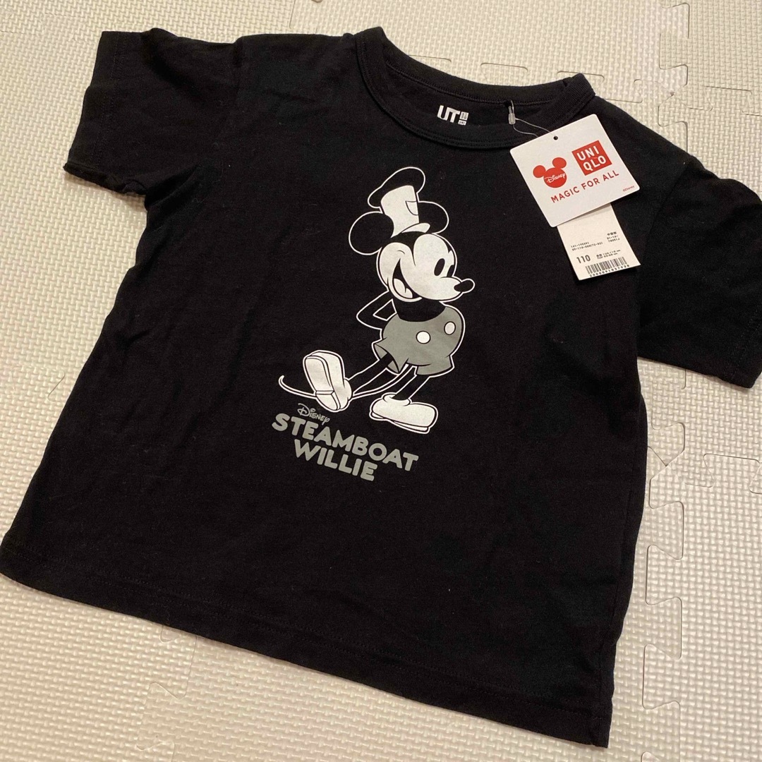 UNIQLO(ユニクロ)のユニクロ　ミッキー　Tシャツ　110 キッズ/ベビー/マタニティのキッズ服男の子用(90cm~)(Tシャツ/カットソー)の商品写真