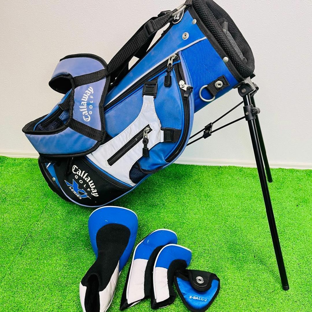 キャロウェイ　XJ シリーズ ジュニア ゴルフクラブセット　バッグ付き　子ども スポーツ/アウトドアのゴルフ(クラブ)の商品写真